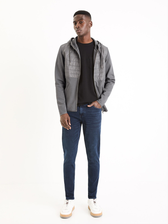 Celio Fekete férfi alap póló Celio Gepik