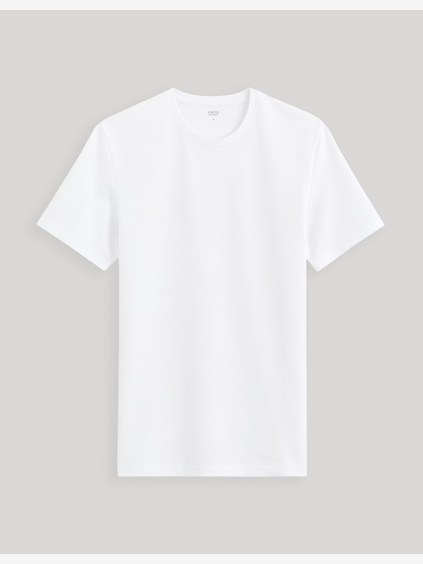Celio Fehér férfi Celio Geteboude póló