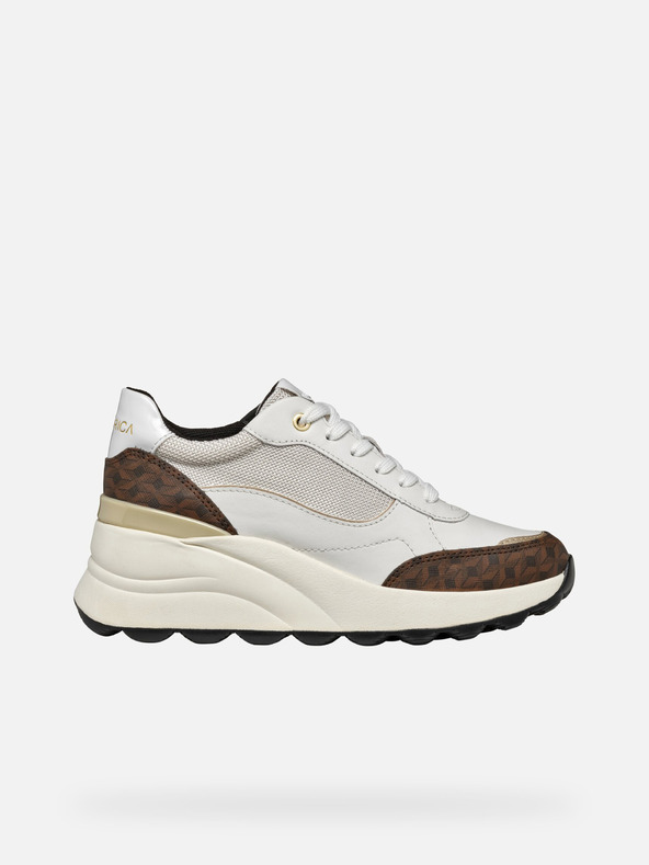 Geox Fehér női Geox Spherica EC13 tornacipő