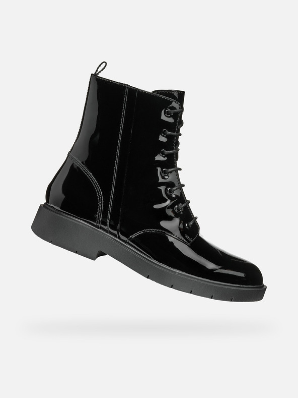 Geox Fekete női Geox Spherica Ec1 bokacsizma