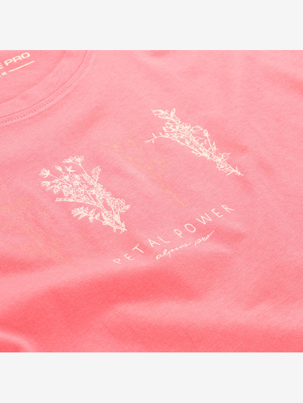 ALPINE PRO Női ALPINE PRO OMBA 2 calypso korallszínű póló pa