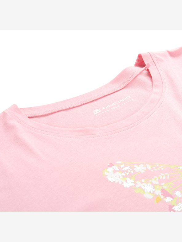 ALPINE PRO Női ALPINE PRO OMBA 2 romantikus rózsaszín póló pb