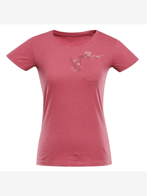 ALPINE PRO Női pamut póló ALPINE PRO BOLENA 2 Meavewood variáns Pa