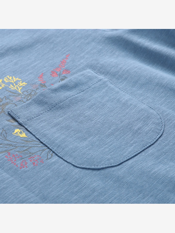 ALPINE PRO Női pamut póló ALPINE PRO BOLENA 2 indigókék változat pa