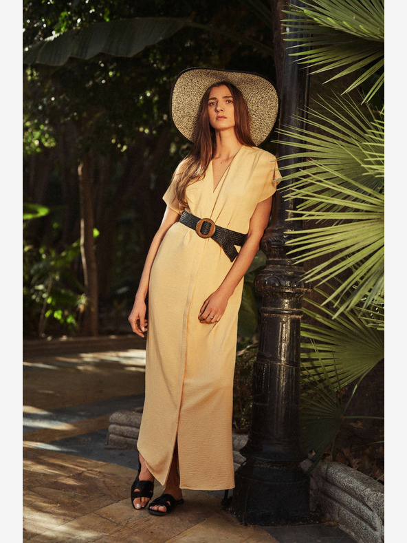 Moodo Sárga hosszú ruha Moodo