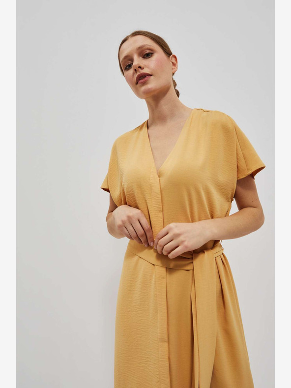 Moodo Sárga hosszú ruha Moodo