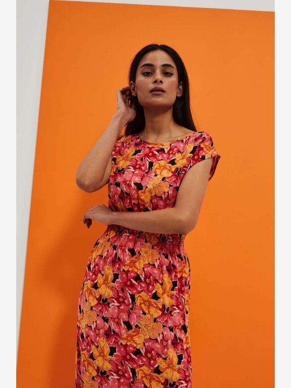 Moodo Moodo virágmintás maxiruha