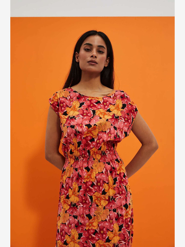 Moodo Moodo virágmintás maxiruha