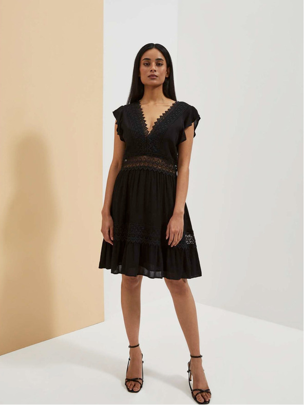 Moodo Fekete női Moodo ruha