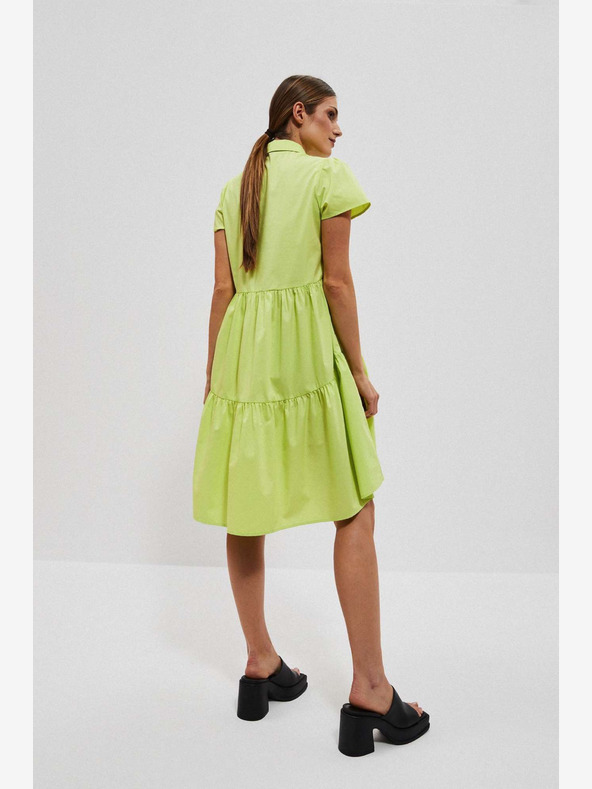 Moodo Világoszöld póló ruha Moodo