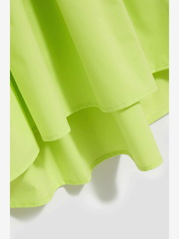 Moodo Világoszöld póló ruha Moodo