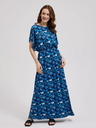 Moodo Kék maxiruha trópusi mintával Moodo