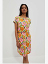 Moodo Narancssárga virágos ruha Moodo