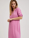 Moodo Rózsaszín egyenes ruha Moodo