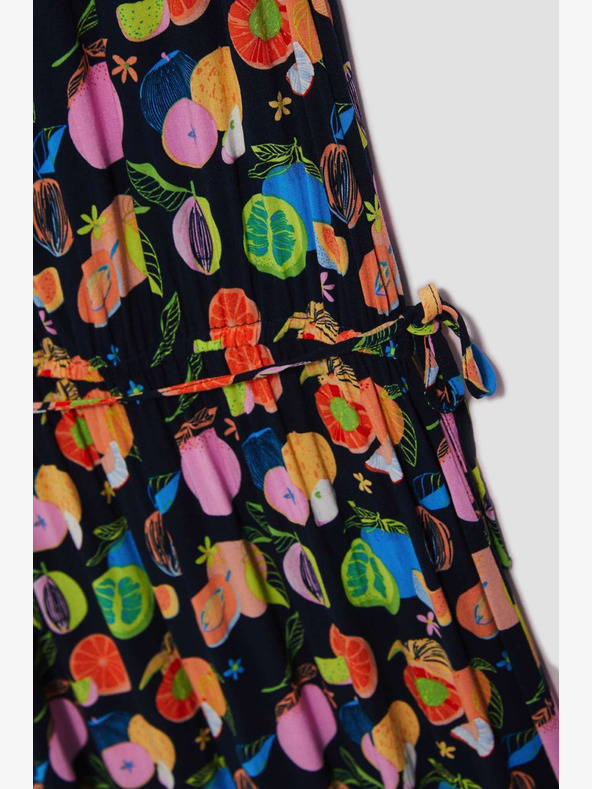 Moodo Sötétkék mintás ruha Moodo