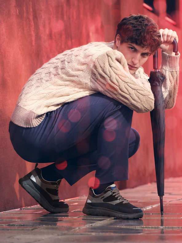 Geox Sötétkék férfi Geox Spherica 4X4 ABX tornacipő