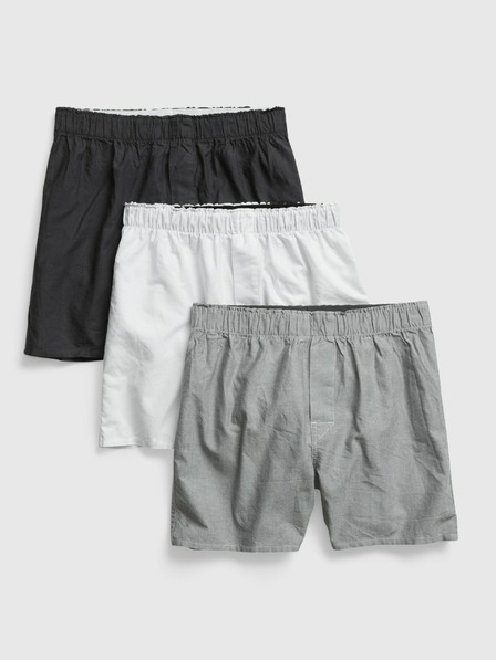 GAP Pamut boxeralsók, 3 pár GAP