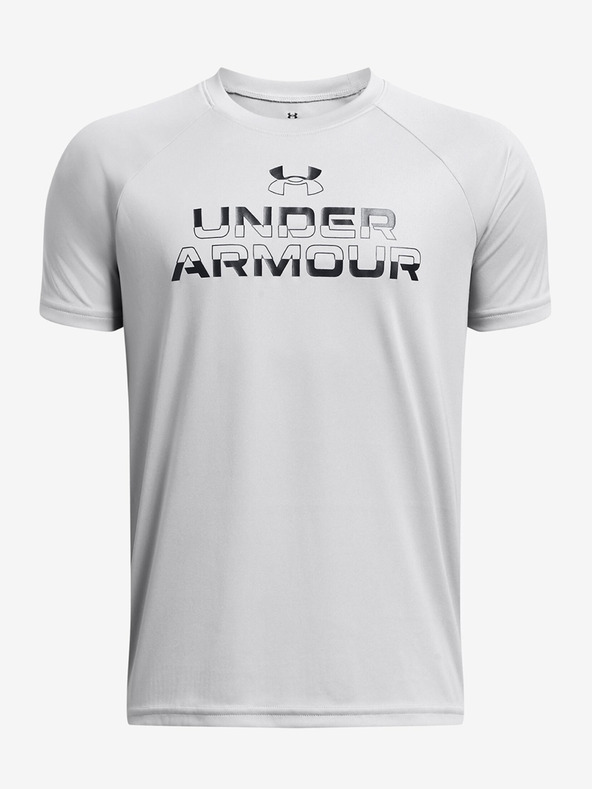 Under Armour Fiú póló Under Armour UA Tech Split Wordmark SS