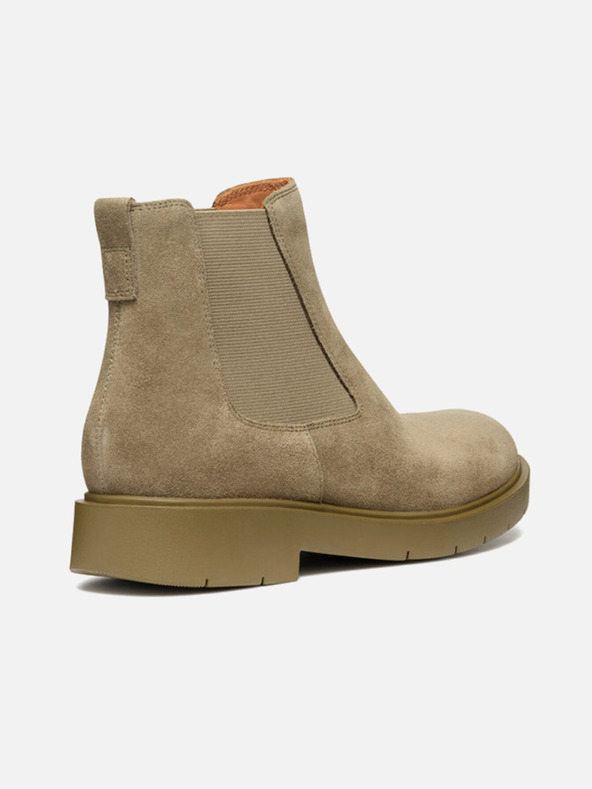 Geox Bézs színű női Geox Spherica EC1 bokacsizma