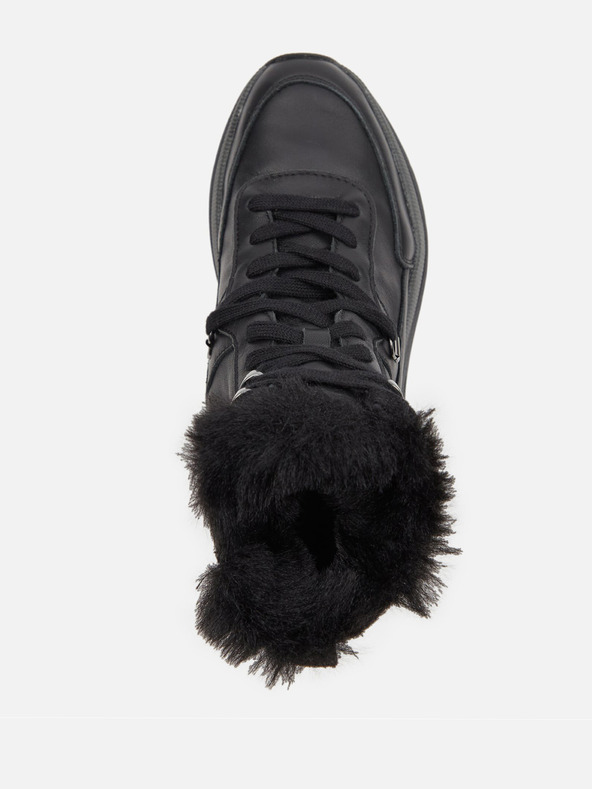 Geox Fekete női bokacsizma Geox Diamanta