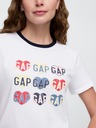 GAP GAP logó v-ss camo arch póló