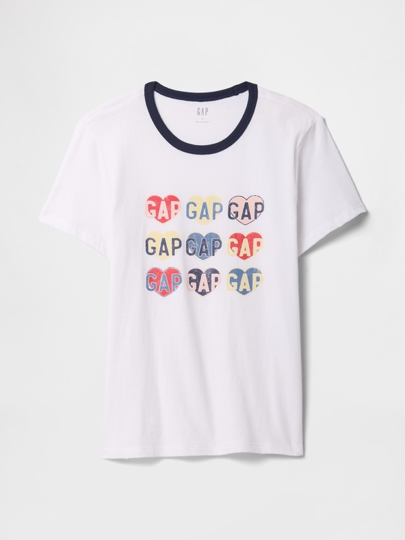 GAP GAP logó v-ss camo arch póló