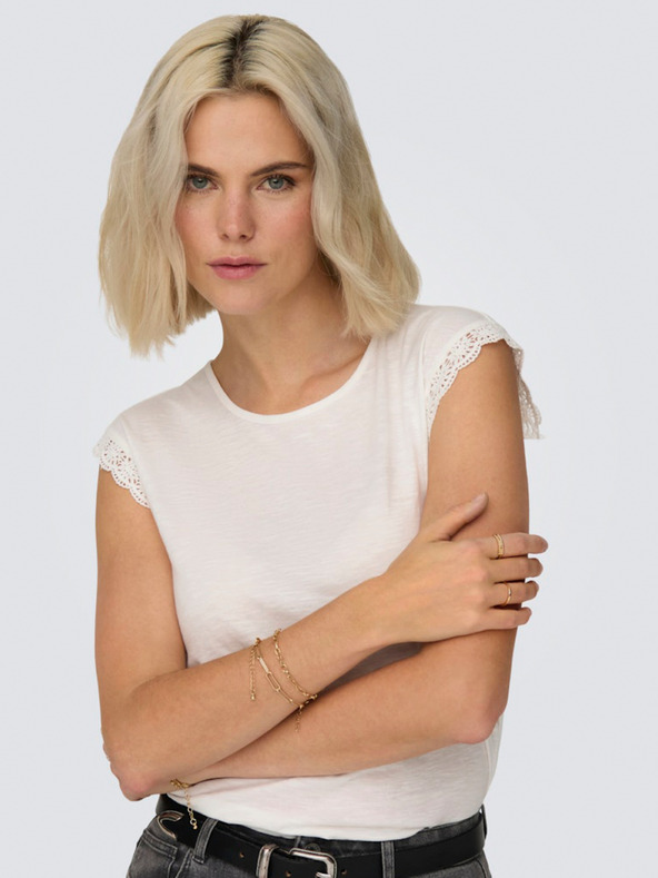 Jacqueline de Yong Fehér JDY női póló