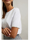 Moodo Fehér női póló Moodo