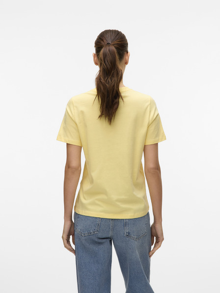 Vero Moda Vero Moda Sárga női póló