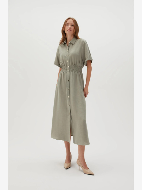 Moodo Világoszöld női pólóruha Moodo