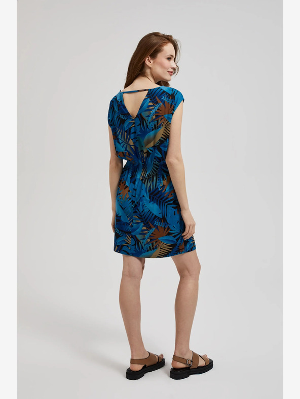 Moodo Kék mintás ruha Moodo