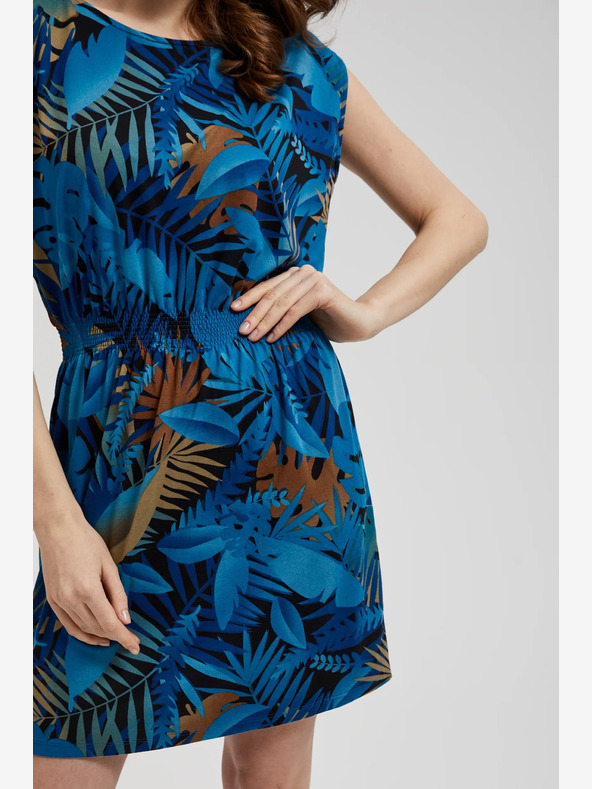 Moodo Kék mintás ruha Moodo