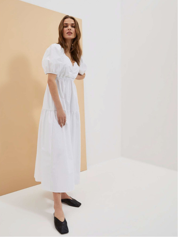 Moodo Fehér női ruha Moodo