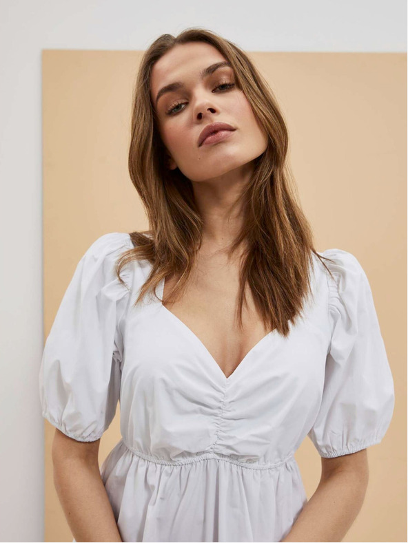 Moodo Fehér női ruha Moodo