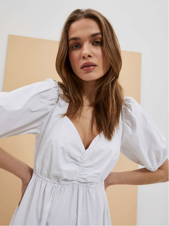 Moodo Fehér női ruha Moodo