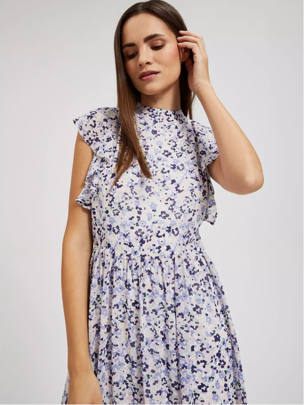 Moodo Kék virágos maxiruha Moodo