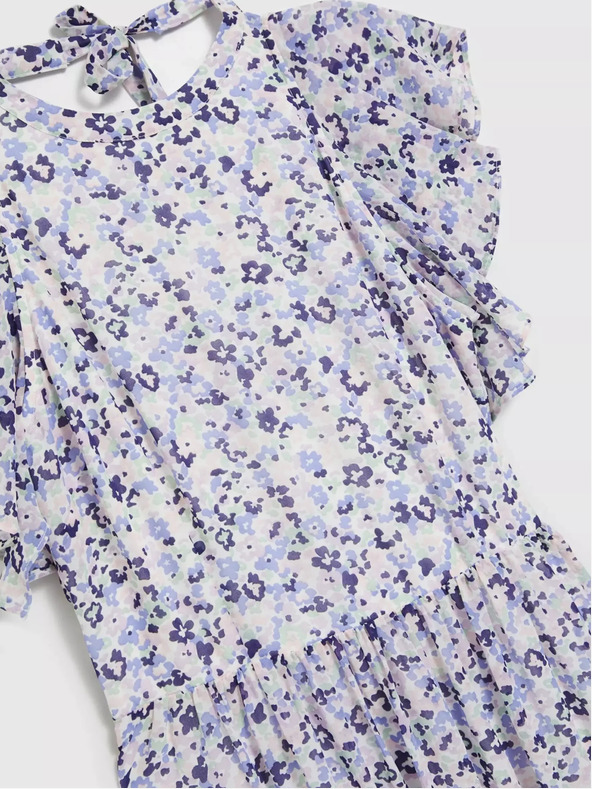 Moodo Kék virágos maxiruha Moodo