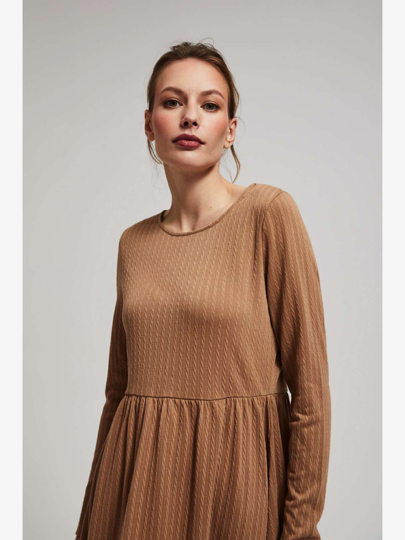 Moodo Női bordázott Moodo ruha