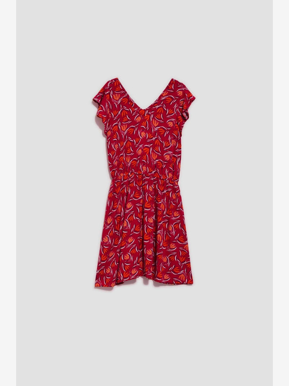 Moodo Piros mintás ruha Moodo