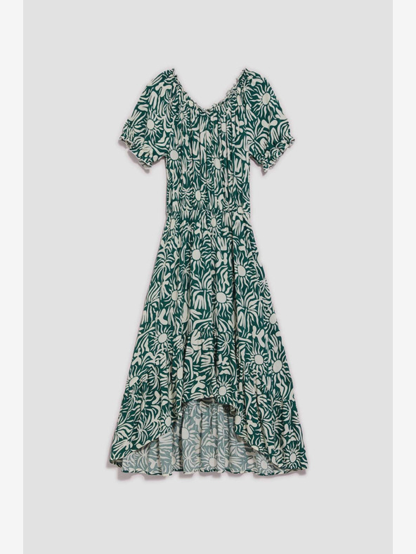 Moodo Zöld mintás Moodo ruha