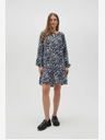 Moodo Fehér és kék női mintás ruha Moodo