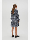 Moodo Fehér és kék női mintás ruha Moodo