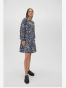 Moodo Fehér és kék női mintás ruha Moodo
