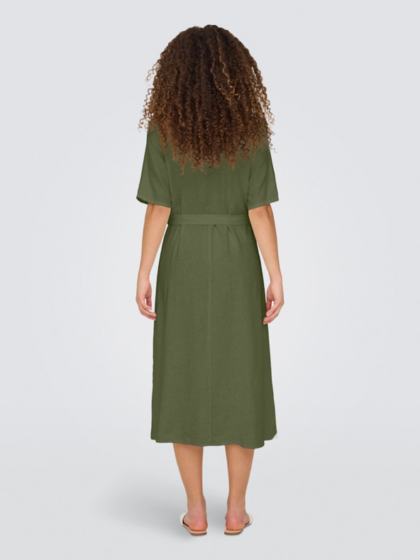 Jacqueline de Yong Khaki női póló ruha JDY