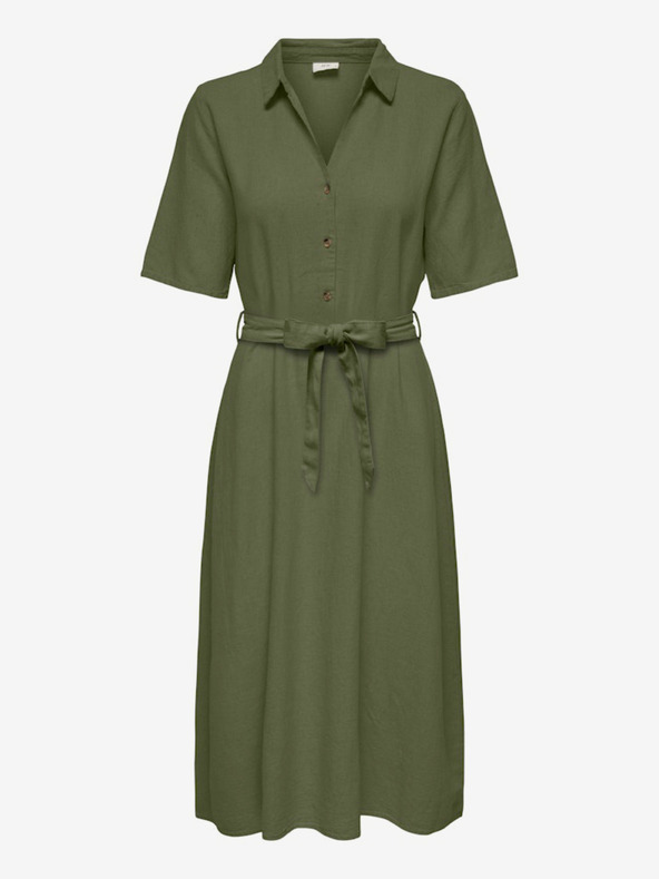 Jacqueline de Yong Khaki női póló ruha JDY