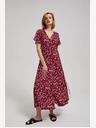 Moodo Sötét rózsaszín maxiruha Moodo