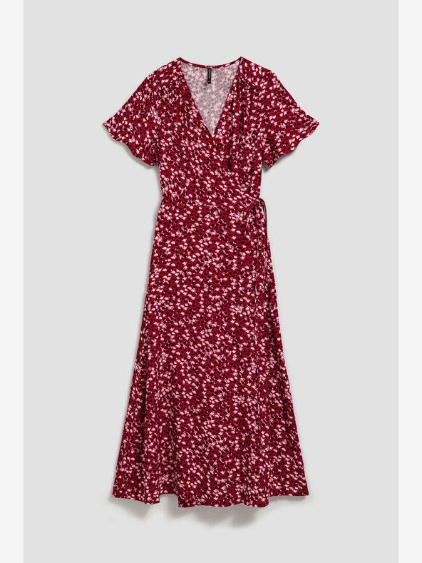 Moodo Sötét rózsaszín maxiruha Moodo