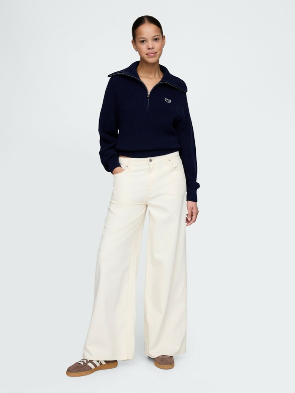 GAP Galléros pulóver logóval Americana GAP