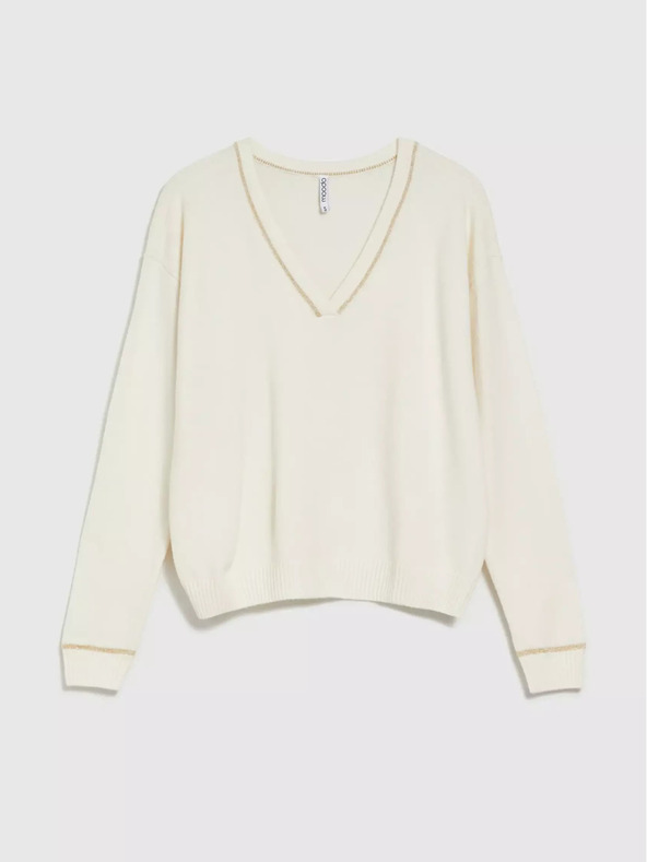 Moodo Női pulóver fémszállal Moodo