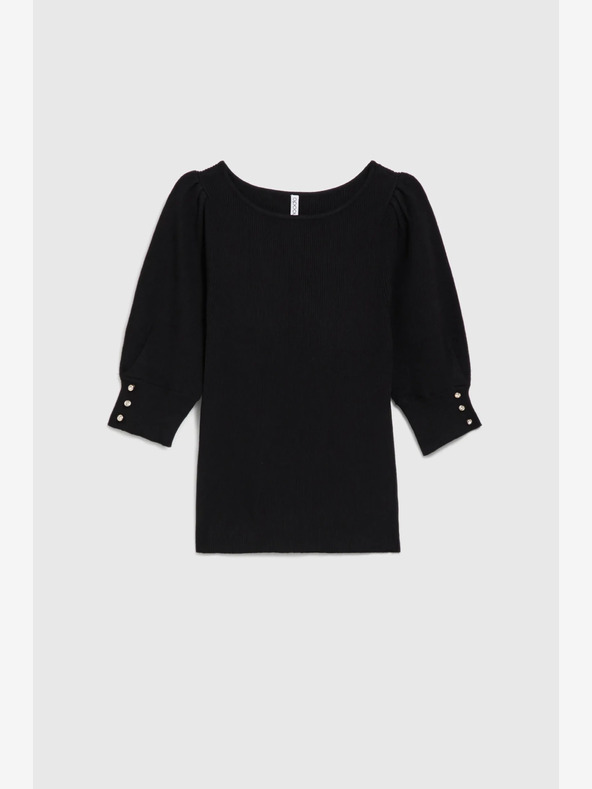 Moodo Fekete női pulóver Moodo